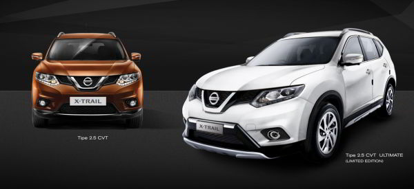 Tampilan Eksterior Nissan X Trail Jogja